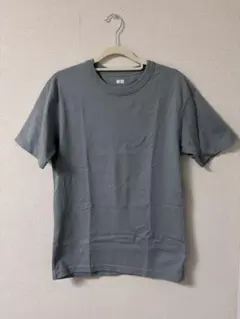 UNIQLO クルーネックTシャツ ブルー Sサイズ