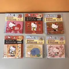 当時物　ハローキティ　ポップアップあぶらとり紙　6点　まとめ売り