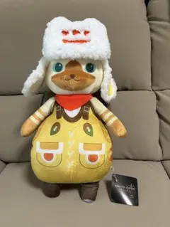 《新品》モンスターハンターワイルズ オトモアイルーぬいぐるみ カプコン限定のサムネイル