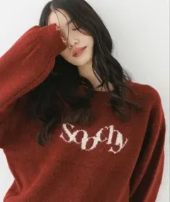 Heather ロゴニット