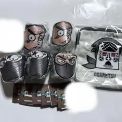 忍たま乱太郎 スクエアポーチ タソガレドキ 6点セット