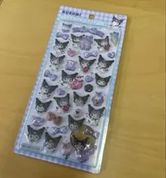 【正規品】ボンボンドロップシール KUROMI クロミ サンリオ 第二弾