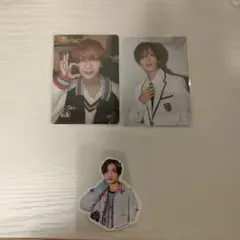 高橋恭平　なにわ男子　HARD WORK 特典セット　トレカ2枚&ステッカー