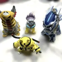 ギラティナ　ディアルガ ポケモン　ビッグ　ソフビ　レトロ　フィギュア　希少
