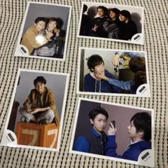 嵐　公式写真　大野智二宮和也相葉雅紀松本潤　おまけ　ミニうちわ