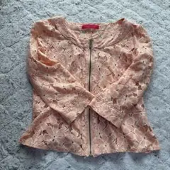 Pinky Girls ピンク レースカーディガンのサムネイル