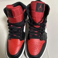 Air Jordan ハイカットスニーカー 赤黒白