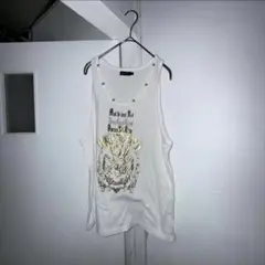 00s burnings sho スカル ラインストーン タンクトップ お兄系 - メルカリ