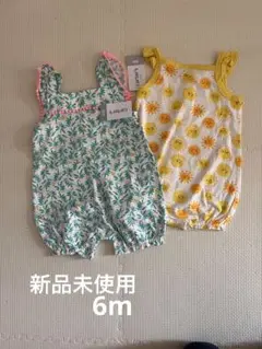 Carter's ベビー ロンパース 2枚セット 6M 6ヶ月のサムネイル