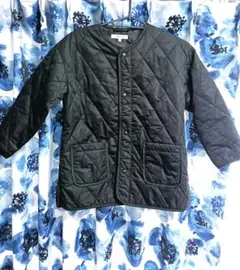 GLOBAL WORK ブラック キルティングコート 130