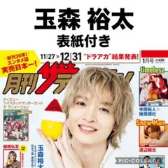 月刊ザテレビジョン 玉森裕太 切り抜き