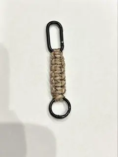 パラコード　キーリング　キーチャーム　ハンドメイド　シンプル