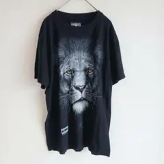 『NIGHT SAFARI SINGAPORE』ライオンプリントTシャツ 半袖