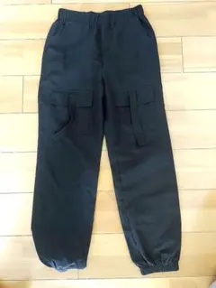 SHEIN 　カーゴパンツ　ワークパンツ　ブラック　XS