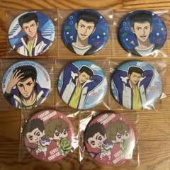 新テニスの王子様 桃城武 缶バッジ 8点セット