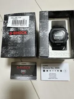 新品 ソーラー電波 CASIO G-SHOCK モジュール3495 ブラック - メルカリ