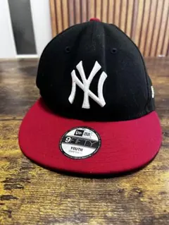 NEWERAニューヨーク・ヤンキース 9FIFTY キャップ 黒/赤