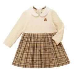 ミキハウスベアワンピース