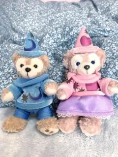 ディズニーシー10周年記念ダッフィー 、シェリーメイぬいぐるみバッチ