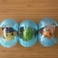 たまごっち　カラフルマルチチャーム　まめっち　くちぱっち　めめっち　①