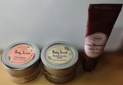 [新品] SABON ボディスクラブ　2種類　 SABON ローシャンプー