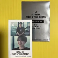 BE:FIRST BE THE ONE 第1弾 フォト風カード MANATO