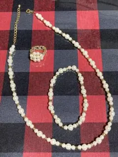 ネックレス ブレスレット 指輪 3点セット
