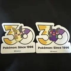 エレズン/ストリンダー】ポケモン 30周年記念 ステッカーセット - メルカリ