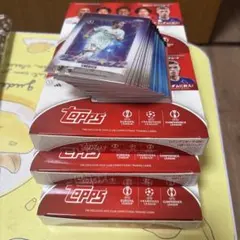 Topps UEFA Japan Edition 3箱分＋バラパック分のベース
