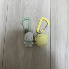 サンリオ　がちゃがちゃ　カラフルカラビナマスコットチャーム