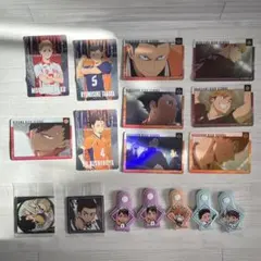 ハイキュー!!まとめ売り烏野高校・音駒高校・稲荷崎高校・白鳥沢学園高校・青葉城西