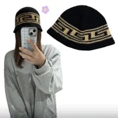 クラッシャーハット クロシェハット バケットハット ビーニー 男女兼用