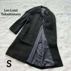 美品✨ レオロジー カシミヤロングコート チェスターコート ダークグレー S