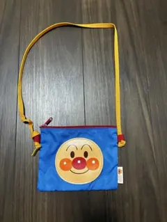 アンパンマン サコッシュ青　こきんちゃんコインケース　おでかけセット