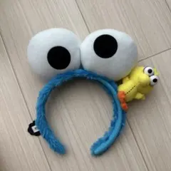 USJ ユニバ カチューシャ クッキーモンスター ビッグバード付き