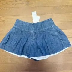 JILLSTUART ジルスチュアート　デニム　ショートパンツ　フレア　新品