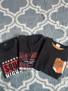 子供Tシャツ3枚まとめ売り　140〜150