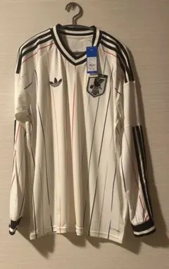 正規品 jz9697 2026 日本代表 アウェイ 長袖ユニフォーム W杯 炎