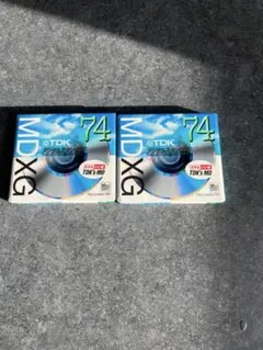 TDK ミニディスク MDXG 74分 2枚