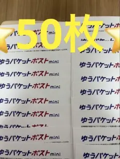 ゆうパケットポストmini 専用封筒 50枚セットその⑦