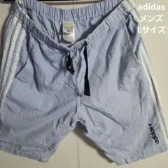adidasストライプデザインショート　メンズ　Lサイズのサムネイル