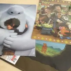 ディズニー　キャラクター　クリアファイルセット