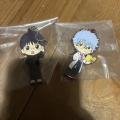 一番くじ 銀八先生 ラバーチャーム ２種