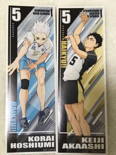 ハイキュー ロングステッカー 2 星海光来 赤葦京治
