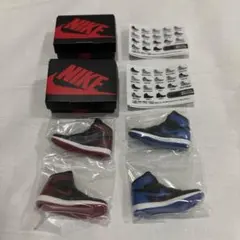 NIKE エアジョーダン1 ミニチュアBRED &ROYAL2個セット