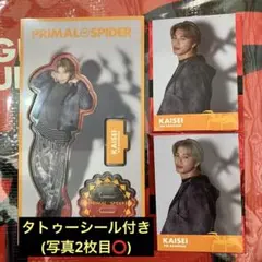 【武知海青　アクスタ、フォトカード2枚、タトゥーシール、がおちゃんカード】未使用