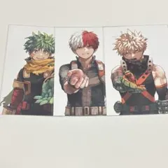 ヒロアカ　コミックス購入特典ポスカ