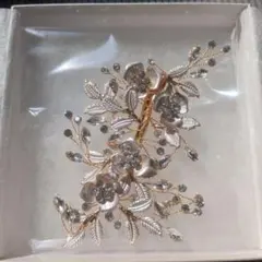 【新品・未使用】Love Tiara 結婚式 ヘッドドレス ピンクゴールド