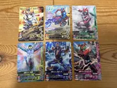 仮面ライダー トレーディングカード6枚セット