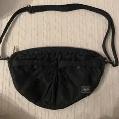 【美品✨】PORTER タンカー ショルダーバッグ オーバル 舟形 黒